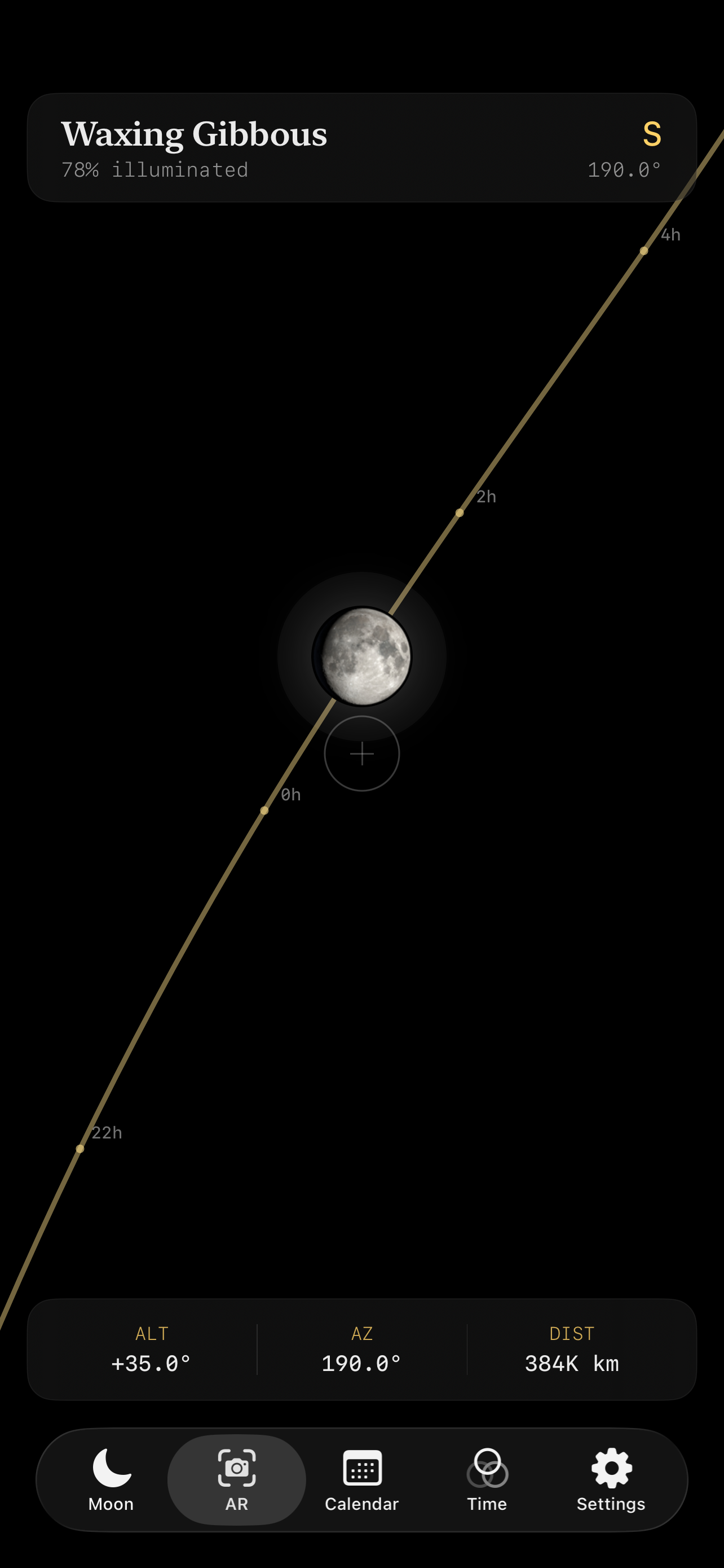 AR Moon Finder